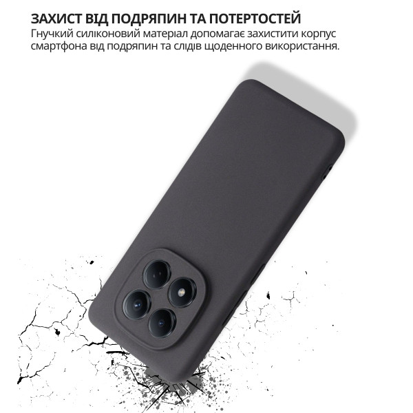 Фото - Чохол для смартфону BeCover for Xiaomi Redmi Note 15 Pro 4G Black (714972)