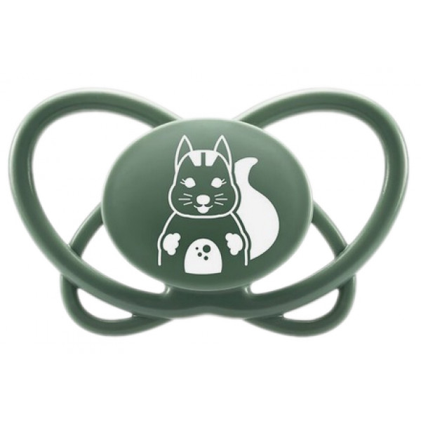 Фото - Ортодонтическая пустышка NIP Моя бабочка Зеленая 2 шт. (38602-51)