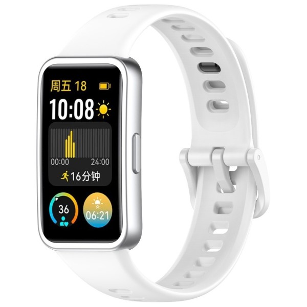 Фото - Ремінець для фітнес-браслету BeCover for Huawei Band 8 / 9 / 10 White (714121)