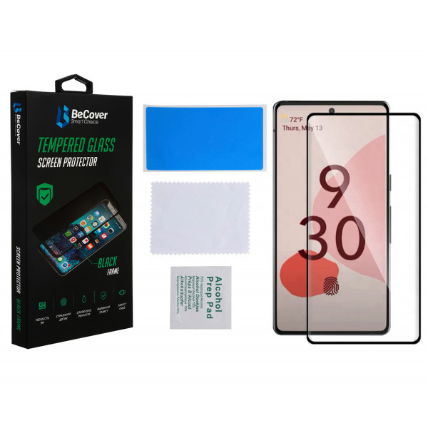 Фото - Захисне скло для смартфону BeCover for Google Pixel 6 Black (707138)