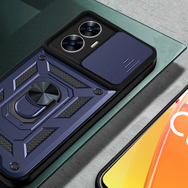 Фото - Чохол для смартфону BeCover Military for Realme C55 Blue (709174)