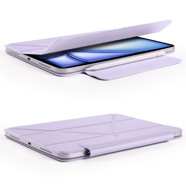 Фото - Чехол для планшета BeCover Ultra Slim Origami Magnetic с креплением Apple iPad Mini 7 2024 Purple (712951)