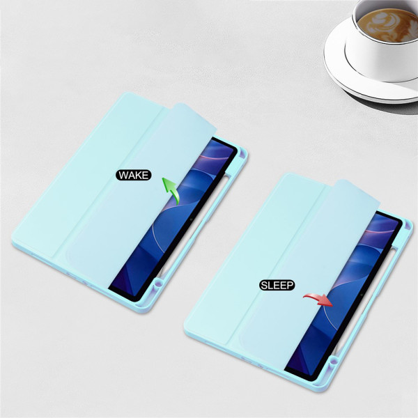 Фото - Чохол для планшета BeCover Soft Edge з кріпленням для стілусу for Xiaomi Redmi Pad 2 11.0" Light Blue (713661)