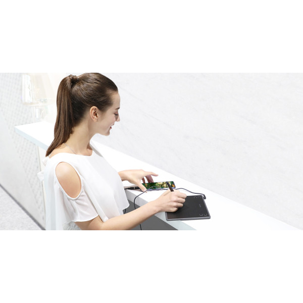 Фото - Графический планшет Huion H430P Black