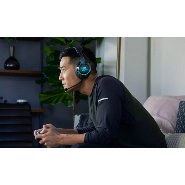 Фото - Гарнітура бездротова ігрова JBL Quantum 810 Wireless Чорний (JBLQ810WLBLK)