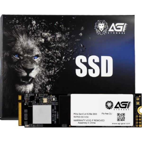 Фото - SSD-накопитель внутренний AGI M.2 2280 PCIe Gen 3x4 256GB (AGI256G16AI198)