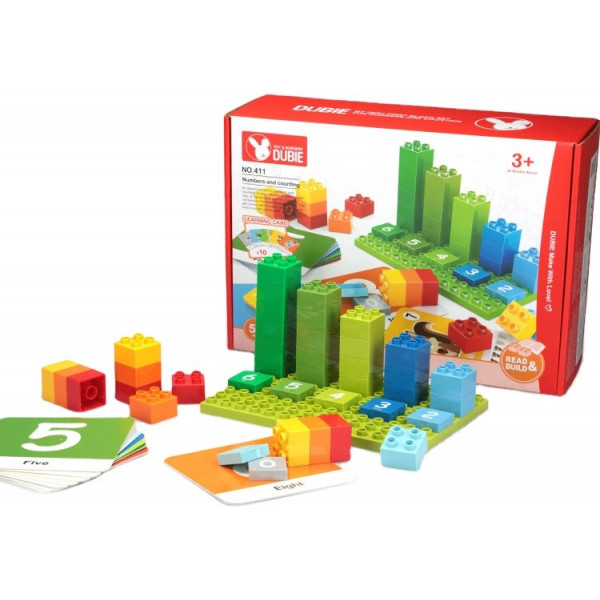 Фото - Пластиковый конструктор Wange Числа и подсчет (411)