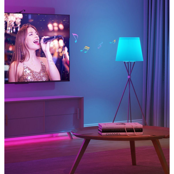 Фото - Розумна лампа Govee H6004, E27, 9W, 800Lm, 2700K-6400K, RGB, WI-FI/Bluetooth White (H6004CC1)