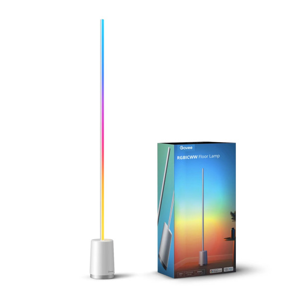 Фото - Розумний торшер Govee H6072 Lyra, 1500Lm, RGBICWW, WI-FI/Bluetooth, White (H6072382)