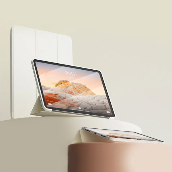 Фото - Чохол для планшета BeCover Tri Fold Soft TPU Silicone for Apple iPad Air 11" M4 2026 Beige (715235)