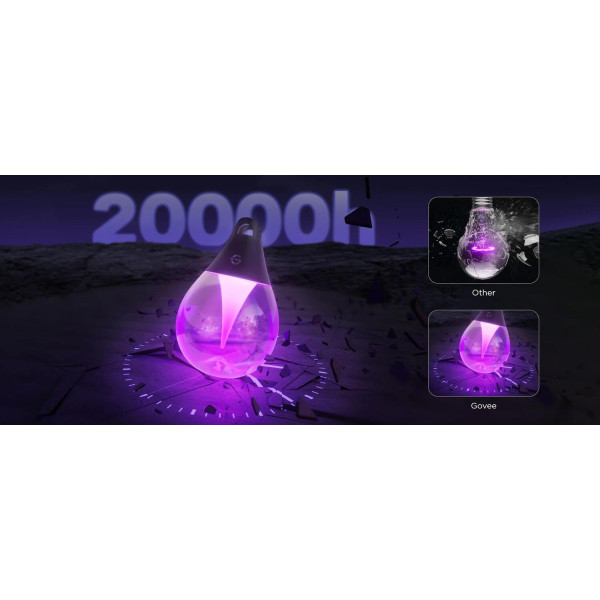 Фото - Розумна лампа Govee H7025  Black (H7025CB1)