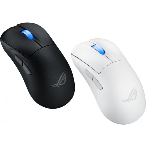 Фото - Миша бездротова ігрова Asus ROG Keris II WL ACE White (90MP03N0-BMUA10)