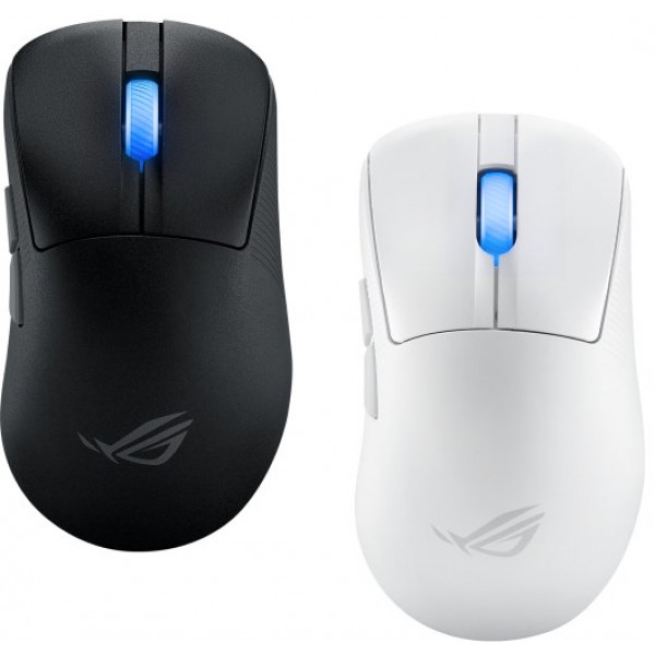 Фото - Миша бездротова ігрова Asus ROG Keris II WL ACE White (90MP03N0-BMUA10)