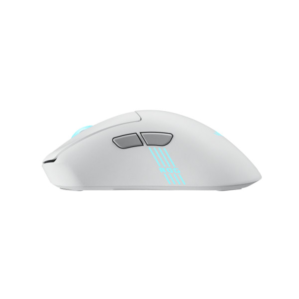 Фото - Миша бездротова ігрова Asus ROG Keris II Origin White (90MP04A0-BMUA10)