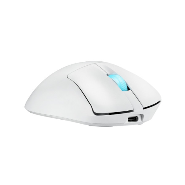 Фото - Миша бездротова ігрова Asus ROG Keris II Origin White (90MP04A0-BMUA10)