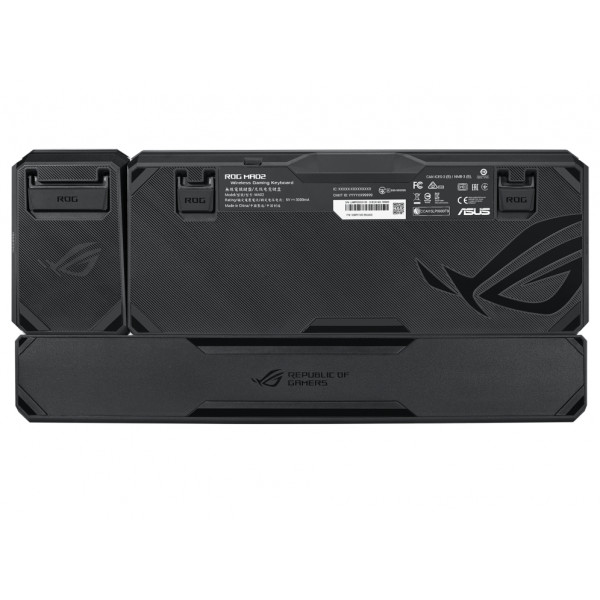 Фото - Клавиатура беспроводная игровая Asus ROG CLAYMORE II RD RGB USB/WL EN Black (90MP01W0-BKUA01)