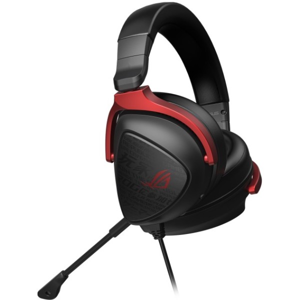 Фото - Гарнитура проводная игровая Asus ROG Delta S Core 3.5 мм Black/Red (90YH03JC-B1UA00)