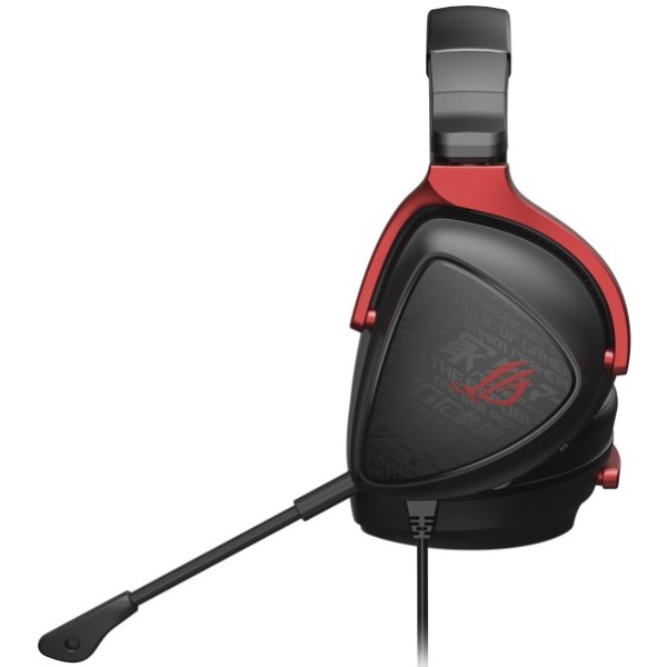 Фото - Гарнитура проводная игровая Asus ROG Delta S Core 3.5 мм Black/Red (90YH03JC-B1UA00)