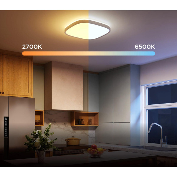 Фото - Розумна лампа Govee H60A4 Smart Square Ceiling Light 30cm White (H80A4C01)