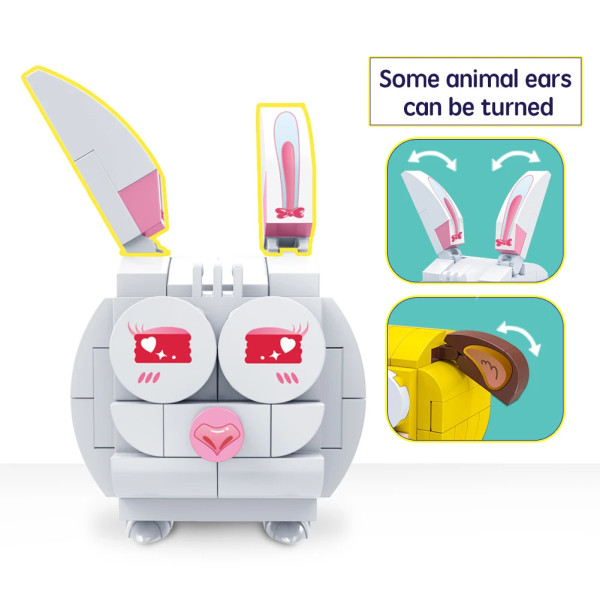 Фото - Пластиковый конструктор Banbao "Знаки зодиака" (96 элм.) Овца (ET802-8)