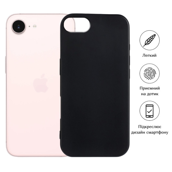 Фото - Чохол для смартфону BeCover for Apple iPhone 17e Black (715146)