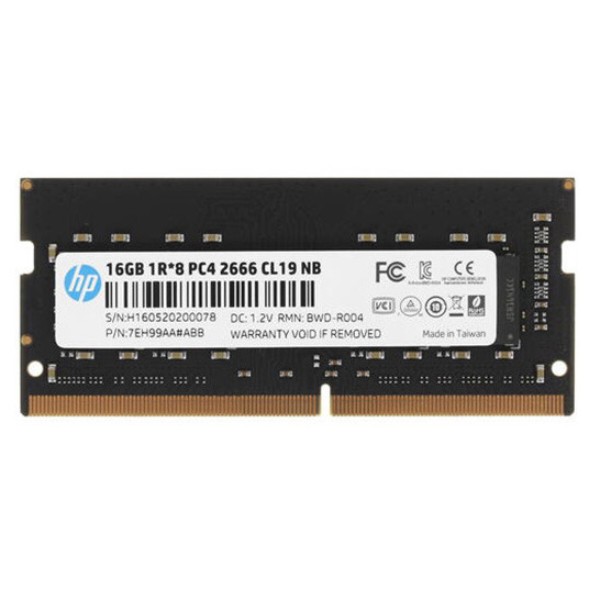 Фото - Память DDR HP SoDIMM 16Gb DDR4 2666MHz HP S1, Retail (7EH99AA)