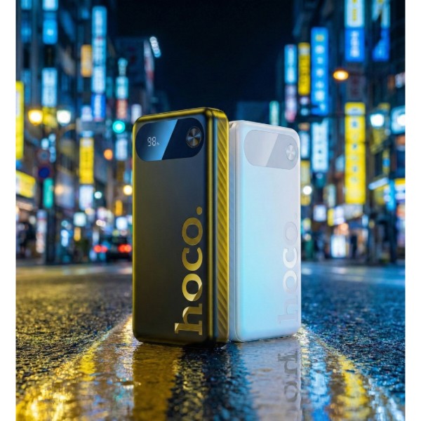 Фото - Батарея мобільна HOCO J154 Victorious PD20W + QC22.5W 10000 mAh White (715034)