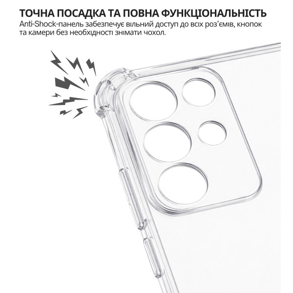 Фото - Чехол для смартфона BeCover Anti-Shock for Realme C85 Pro Clear (715066)
