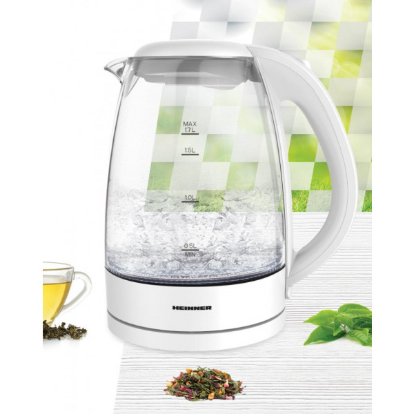 Фото - Электрический чайник Heinner HEK-2200GWH