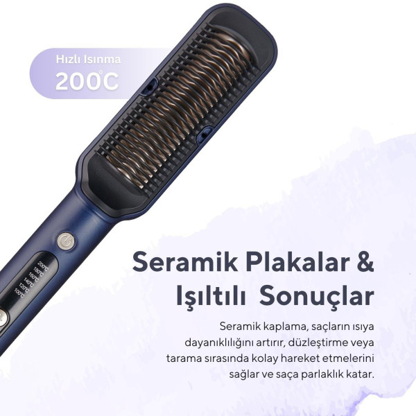 Фото - Выпрямитель волос Kumtel HHSB-01 BLUE