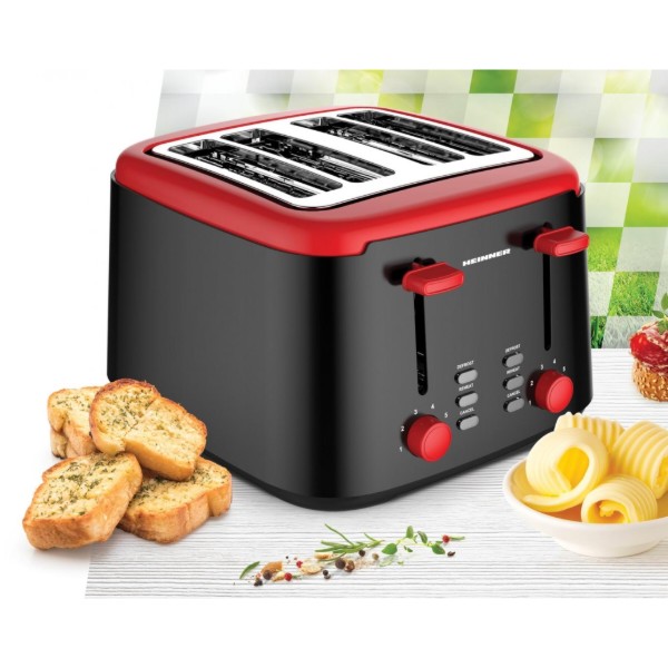 Фото - Тостер Heinner HTP-1450BKR