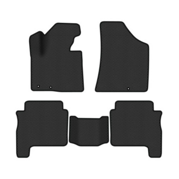 Фото - EVA килимки в салон авто EVAtech для Santa FE (CM) Restyling (Floor Gas Pedal) 5 seats Hyundai 2010-2012 2 покоління SUV USA HY13946CE5KD3RBB