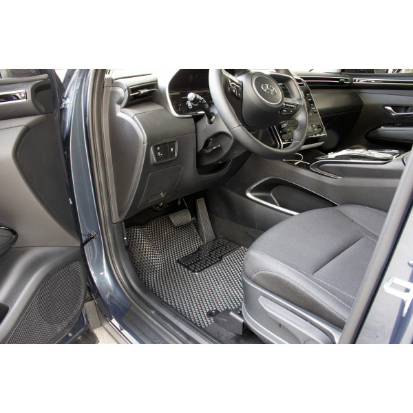 Фото - EVA килимки в салон авто передні EVAtech для Tucson (NX4) (Short base) Hyundai 2021 4 покоління SUV EU HY1518AE2TL2RGB
