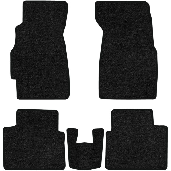 Фото - Килимки ворсові в салон авто EVAtech Standard для Honda Civic 1995-2000 6 покоління Sedan EU чорний кант HA13002CB5VEB