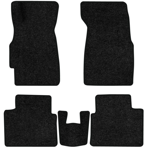 Фото - Килимки ворсові в салон авто EVAtech Standard для Honda Civic 1995-2000 6 покоління Sedan EU чорний кант HA13002CD5VEB