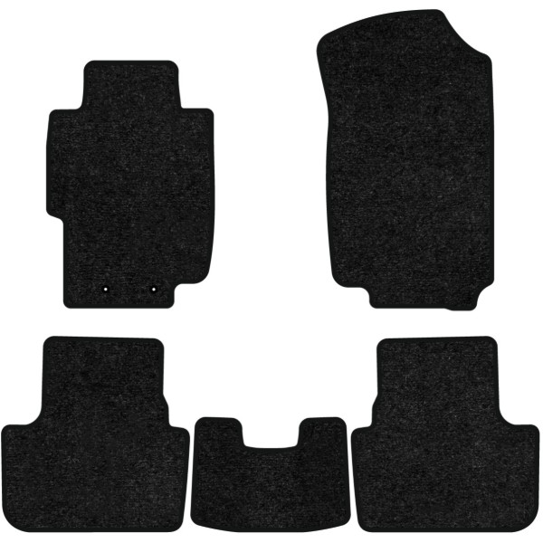 Фото - Килимки ворсові в салон авто EVAtech Standard для Honda Accord MT (Electric seats) 2003-2008 7 покоління Sedan EU чорний кант HA13170CG5LA2VEB