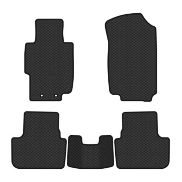 Фото - Коврики из экокожи в салон авто EVAtech ECO для Accord AT (Electric seats) Honda 2003-2008 7 поколение Sedan EU (HA13173CG5TL2BBB)