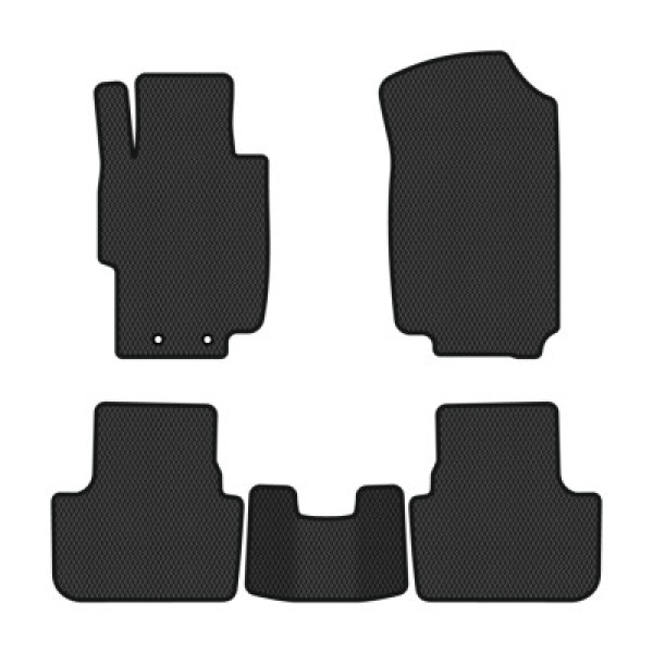 Фото - Килимки з екошкіри в салон авто EVAtech ECO для Accord AT (Electric seats) Honda 2003-2008 7 покоління Sedan EU (HA13173CV5TL2BBB)