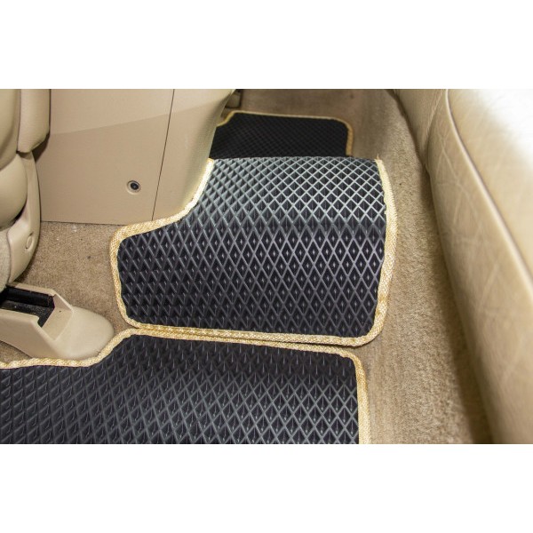 Фото - Коврики из экокожи в салон авто EVAtech ECO для Accord AT (Electric seats) Honda 2003-2008 7 поколение Sedan EU (HA13173CG5TL2BBB)