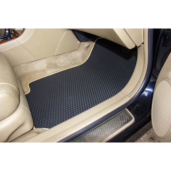 Фото - Коврики из экокожи в салон авто EVAtech ECO для Accord AT (Electric seats) Honda 2003-2008 7 поколение Sedan EU (HA13173CG5TL2BBB)