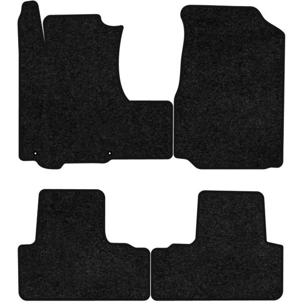 Фото - Коврики ворсовые в салон авто EVAtech Standard для Honda CR-V (United Kingdom) 2007-2012 3 поколение SUV EU черный кант HA13879PC4LA2VEB