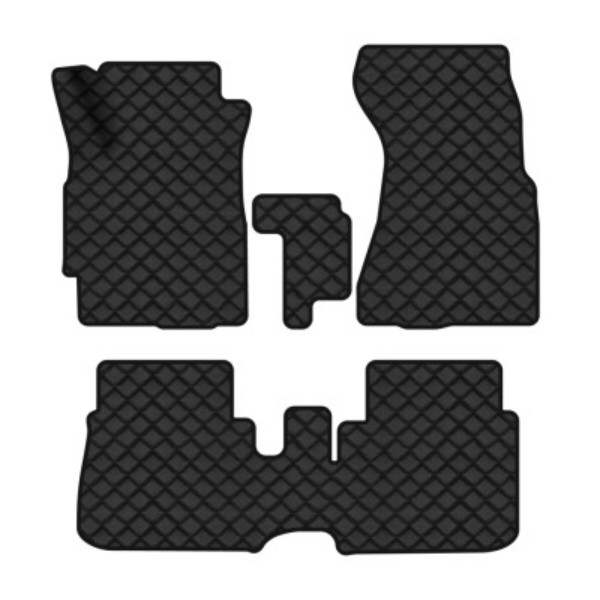 Фото - Коврики из экокожи в салон авто EVAtech ECO для CR-V (RD1) MT Honda 1996-2001 1 поколение SUV EU (HA31167ZD4BBB)