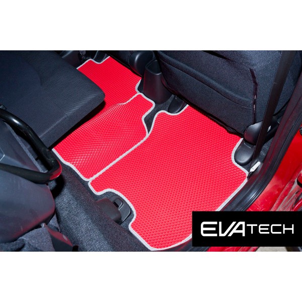 Фото - Коврики из экокожи в салон авто EVAtech ECO для Jazz (III) Honda 2008-2015 3 поколение Htb EU HA3343CV5TL2BBB