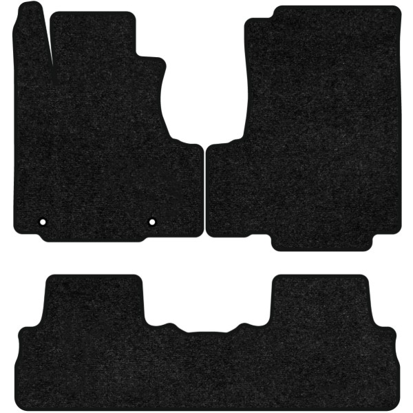 Фото - Килимки ворсові в салон авто EVAtech Standard для Honda CR-V (with armrest) 2007-2012 3 покоління SUV EU чорний кант HA33639Z3TL2VEB