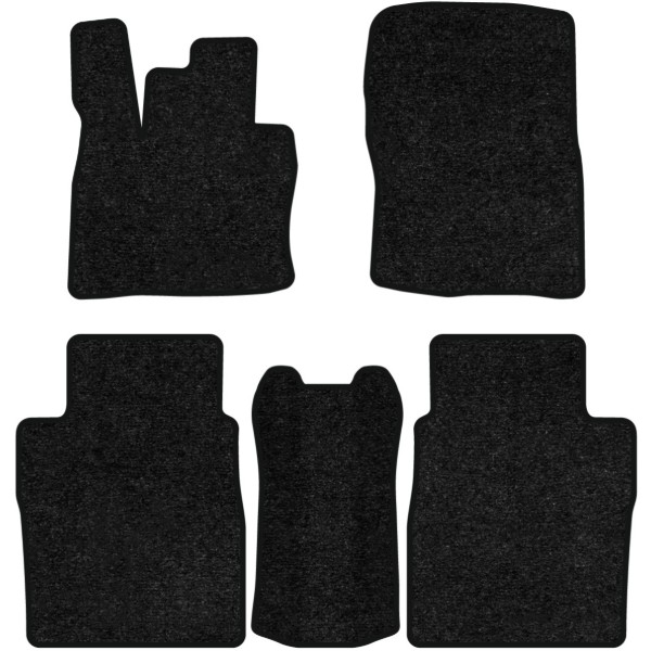 Фото - Килимки ворсові в салон авто EVAtech Standard для Honda Civic (FN) 3-doors MT 2005-2012 8 покоління Htb EU чорний кант HA3396C5VEB