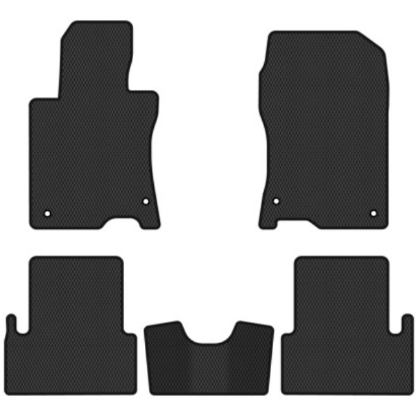 Фото - Коврики из экокожи в салон авто EVAtech ECO для Accord (CU) Honda 2008-2013 8 поколение Sedan EU HA373CB5TL4BBB
