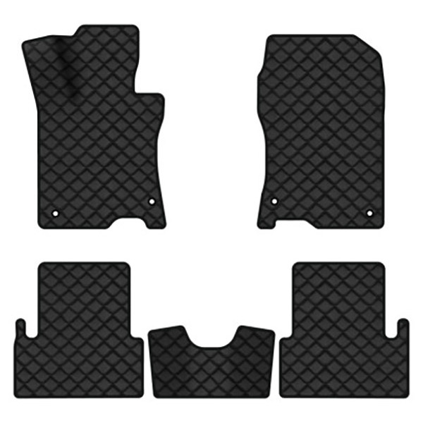Фото - Коврики из экокожи в салон авто EVAtech ECO для Accord (CU) Honda 2008-2013 8 поколение Sedan EU HA373CD5TL4BBB