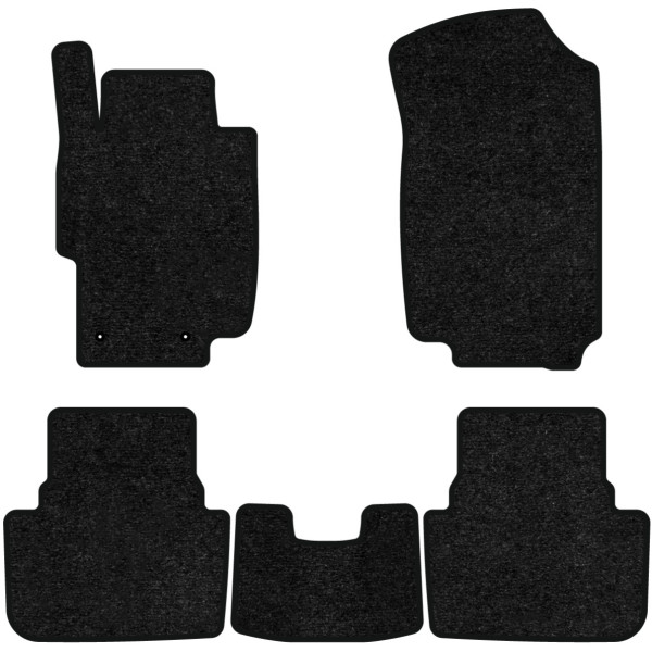 Фото - Килимки ворсові в салон авто EVAtech Standard для Honda Accord MT 2003-2008 7 покоління Sedan USA чорний кант HA3924CV5LA2VEB