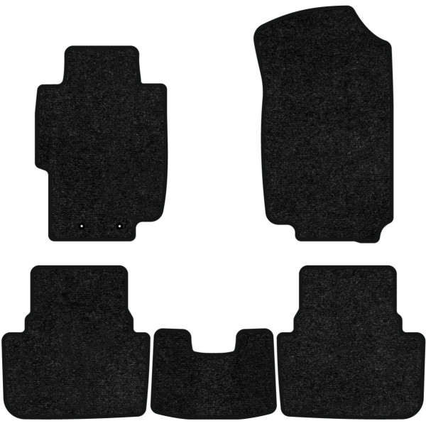 Фото - Килимки ворсові в салон авто EVAtech Standard для Honda Accord MT (Mechanical seats) 2003-2008 7 покоління Combi EU чорний кант HA3963CG5LA2VEB