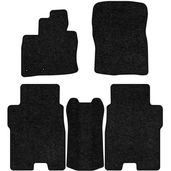 Фото - Килимки ворсові в салон авто EVAtech Standard для Honda Civic Type R (FN2) 3-doors 2007-2011 3 покоління Htb EU чорний кант HA42581CB5LA2VEB